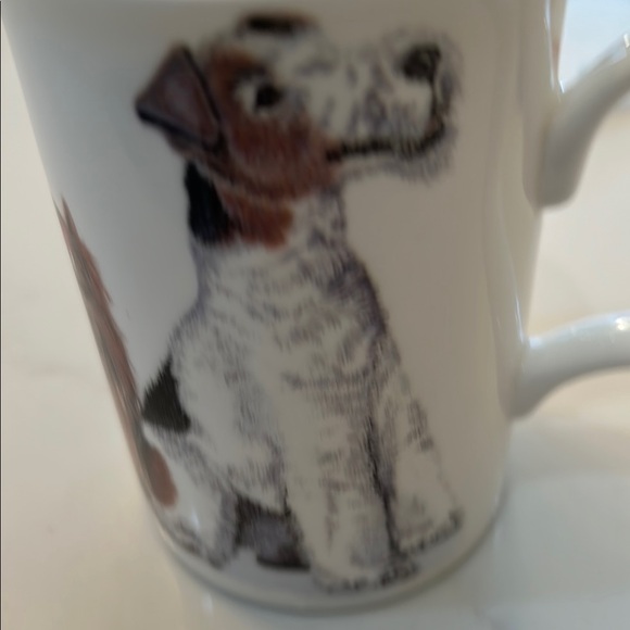 Fine bone English China Roy Kirkham White and Black Dog mug - Picture 10 of 10